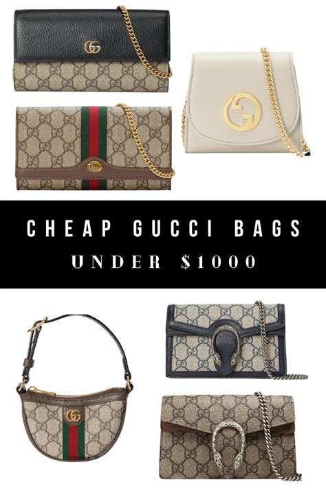 cheap things at gucci|gucci bag for under 1000.